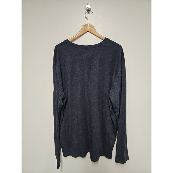 Eddie Bauer Men's Crewneck Graphic Tee Long Sleeve T-Shirt Size XXL Gorpcore - Picture 3 of 8